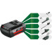 Акумуляторний тример Bosch Advanced Grass Cut 36V-33, 1 акб 36V 2.0 Ah та з/п AL 36V-20 (06008C1K00)