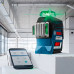 Лазерний нівелір Bosch GLL 3-80 CG Professional, акб GBA 12 V 2 Ah і з/п, з тримачем BM 1, мішенню, чохлом, в кейсі (0601063T00)