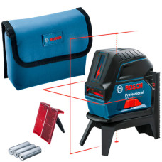 Лазерний нівелір Bosch GCL 2-15 Professional, з тримачем RM 1, мішенню, чохлом (0601066E00)