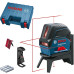 Лазерний нівелір Bosch GCL 2-50 Professional, з тримачем RM 1 і 3 батарейками, в кейсі (0601066F02)