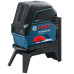 Лазерний нівелір Bosch GCL 2-50 Professional, з тримачем RM 1 і 3 батарейками, в кейсі (0601066F02)