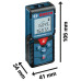 Лазерний далекомір Bosch GLM 40 Professional з чохлом (0601072900)