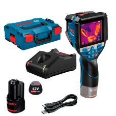 Тепловізор Bosch GTC 600 C Professional, в L-Boxx 136 з акб GBA 12V 2.0Ah і з/п GAL 12V-40 (0601083500)