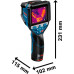 Тепловізор Bosch GTC 600 C Professional, в L-Boxx 136 з акб GBA 12V 2.0Ah і з/п GAL 12V-40 (0601083500)