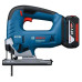 Акумуляторний лобзик Bosch GST 185-LI Professional з 2 акб 4 Ah і з/п, в кейсі (06015B3024)