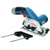 Акумуляторна дискова пила Bosch GKS 12V-26 Professional без акб і з/п з диском Standard for Wood (06016A1001)