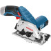 Акумуляторна дискова пила Bosch GKS 12V-26 Professional без акб і з/п з диском Standard for Wood (06016A1001)
