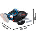 Акумуляторна циркулярна пила Bosch GKM 18V-50 Professional, без акб (06016B8000)