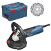 Шліфмашина по бетону Bosch Professional GBR 15 CAG, у кейсі L-Boxx 238 з 3 щітковими вінцями (0601776001)