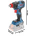 Акумуляторний ударний гайковерт Bosch GDX 18V-200 C Professional, 2 акб 5 Ah, з/п GAL 1880 CV, в L-Boxx 136 (06019G4201)