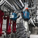 Акумуляторний ударний гайковерт Bosch GDX 180-LI Professional, 2 акб 2 Ah, з/п GAL 18V-40, у кейсі (06019G5223)