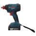 Акумуляторний ударний гайковерт Bosch GDX 180-LI Professional, 2 акб 2 Ah, з/п GAL 18V-40, у кейсі (06019G5223)