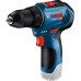 Акумуляторний дриль-шуруповерт Bosch GSR 12V-30 Professional, 2 акб 12 V, GAL 12V-40 і набір АС 39 шт (06019G9001)