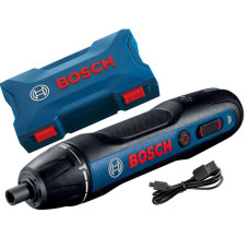Акумуляторна електровикрутка Bosch GO 2 Professional, у кейсі з USB зарядкою (06019H2103)