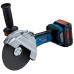Акумуляторна кутова шліфмашина Bosch GWS 18V-180 P Professional, з 3 дисками, без акб (06019H6L01)