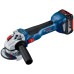 Акумуляторна кутова шліфмашина Bosch GWS 18V-10 Professional, 2 акб GBA 18V 5.0Ah, з/п GAL 1880 CV (06019J4004)