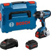 Акумуляторний ударний гайковерт Bosch GDS 18V-1050 H Professional, 2 акб ProCore 8 Ah і з/п GAL 1880 CV, в L-Boxx 136 (06019J8502)