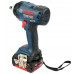 Акумуляторний ударний гайковерт Bosch GDS 18V-400 Professional, 2 акб 5 Ah, з/п GAL 18V-40, у кейсі (06019K0020)
