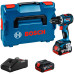Акумуляторний дриль-шурупокрут Bosch GSR 18V-90 C Professional, 2 акб GBA 18V 5.0Ah і з/п GAL 18V-40, у кейсі (06019K6006)