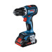 Акумуляторний дриль-шурупокрут Bosch GSR 18V-90 C Professional, 2 акб GBA 18V 5.0Ah і з/п GAL 18V-40, у кейсі (06019K6006)
