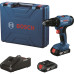 Акумуляторний ударний дриль-шуруповерт Bosch GSB 183-Li Professional, 2 акб 18 V 2 Ah та з/п GAL 18V-20, у кейсі (06019K9100)