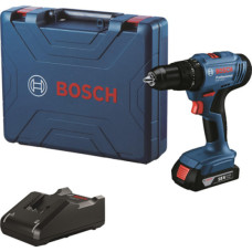Акумуляторний ударний дриль-шуруповерт Bosch GSB 183-Li Professional, 1 акб GAL 18V-20 2 Ah та з/п, у кейсі (06019K9101)