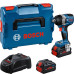 Акумуляторний ударний гайковерт Bosch GDS 18V-750 C Professional, 2 акб ProCore 18V 8.0Аh та з/п GAL1880 CV у L-BOXX (06019L9002)