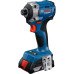 Акумуляторний ударний гайковерт Bosch GDR 18V-215 Professional, без акб та з/п (06019N2020)