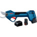 Акумуляторний садовий секатор Bosch Pro Pruner Professional, 2 акб GBA 12V 3.0Ah і з/п GAL 12V-20 (06019K1021)