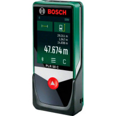 Лазерний далекомір Bosch PLR 50 C з чохлом (0603672220)