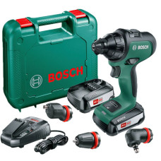 Акумуляторний безщітковий дриль-шурупокрут Bosch AdvancedDrill 18 Set з 2 акб 2.5 Ah і з/п, у кейсі (06039B5003)