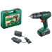 Акумуляторний дриль-шурупокрут Bosch Universal Drill, з 1 акб 18V 1.5Ah та з/п AL 1810 CV, у кейсі (06039D4001)