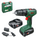 Акумуляторний ударний дриль-шурупокрут Bosch EasyImpact 18V-40, 2 акб PBA 18V 1.5Ah та з/п AL 18V-20, в кейсі (06039D8102)