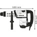 Перфоратор Bosch GBH 8-45 D Professional в кейсі (0611265100)