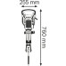 Відбійний молоток Bosch GSH 16-28 Professional у чемодані з пікоподібним зубилом (0611335000)