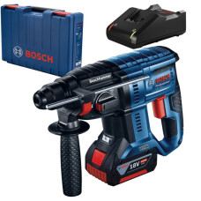 Акумуляторний перфоратор Bosch GBH 180-Li Professional, акб GBA 18V 4 Ah і з/п GAL 18V-40, у кейсі (0611911122)