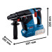 Акумуляторний перфоратор Bosch GBH 187-Li Professional, патрон SDS-Plus, акб GBA 18V 5 Ah і з/п GAL 18V-40, у кейсі (0611923022)