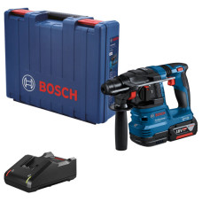 Акумуляторний перфоратор Bosch GBH 185-Li Professional, акб GBA 18V 4 Ah і з/п GAL 18V-40, у кейсі (0611924022)
