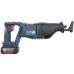 Акумуляторна шабельна пила Bosch GSA 18 V-LI Professional з 1 акб GBA 18V 4 Ah і з/п GAL 18V-40, в картоні (0615990L6H)