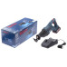 Акумуляторна шабельна пила Bosch GSA 18 V-LI Professional з 1 акб GBA 18V 4 Ah і з/п GAL 18V-40, в картоні (0615990L6H)