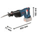Акумуляторна шабельна пила Bosch GSA 18 V-LI Professional з 1 акб GBA 18V 4 Ah і з/п GAL 18V-40, в картоні (0615990L6H)