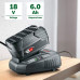 Акумулятор для електроінструментів Bosch Li-Ion PBA 18V 6Ah W-С (1600A00DD7)