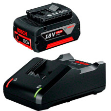 Зарядний пристрій Bosch GAL 18V-40 + акумулятор Bosch GBA 18 В 4.0 Ah (1600A01B9Y)