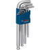 Набір шестигранних ключів Bosch Professional, 9 шт (1600A01TH5)
