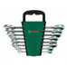 Набір гайкових ключів Bosch з хроповиком, 8 шт (1600A027PS)