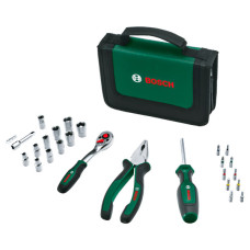 Набір ручних інструментів Bosch «Мобільність» 26 шт у сумці (1600A02BY2)