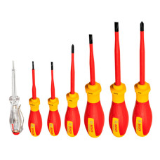 Набір викруток Bosch Professional VDE SL/PH з однополюсним індикатором фази, 7 шт (1600A02NF7)