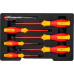 Набір викруток Bosch Professional VDE SL/PH з однополюсним індикатором фази, 7 шт (1600A02NF7)
