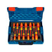 Набір викруток Bosch Professional VDE SL, PH, PZ, TX з однополюсним індикатором фази, 14 шт у L-BOXX 102 (1600A02NF9)