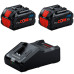 Набір 2 акумулятори Bosch ProCORE18V 8.0Ah. з/п GAL18V160 (1600A02T5P)